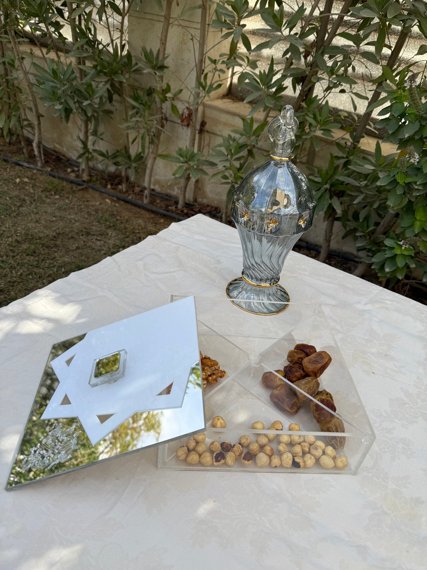 Ramadan star compartment box