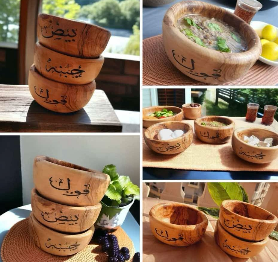 Wooden tag plates 15cm