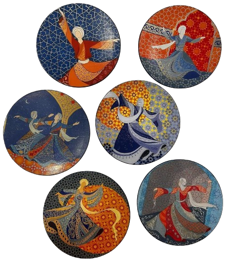 Darweesh wall decorative plates