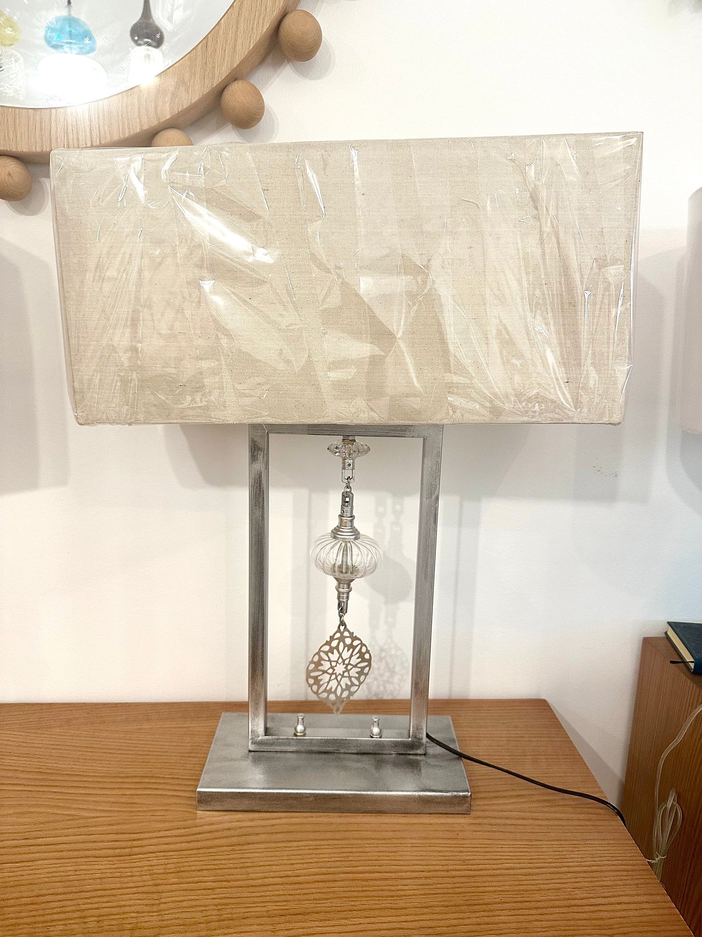 Table lamp with shade