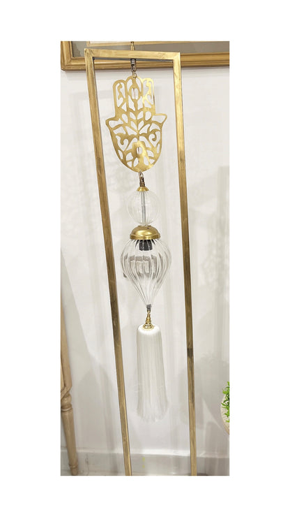 Hamsa floor lamp