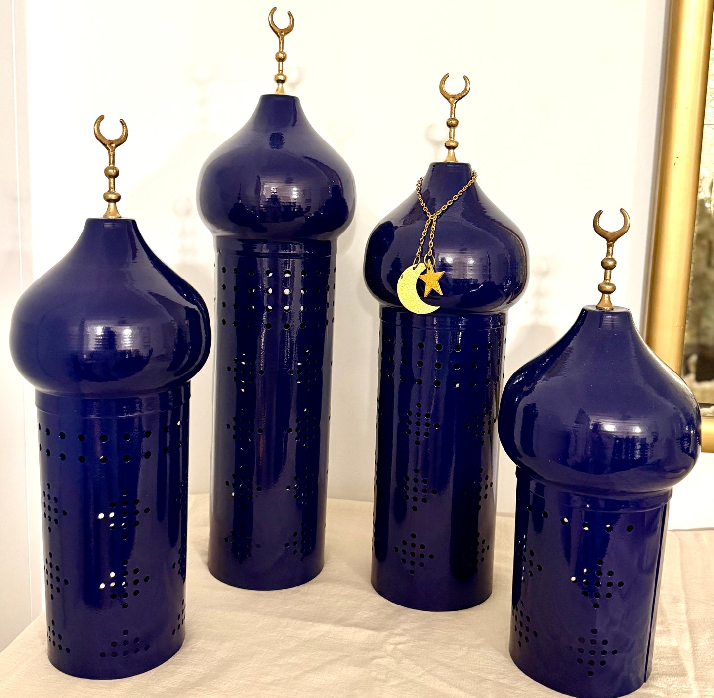 Navy blue Lanterns