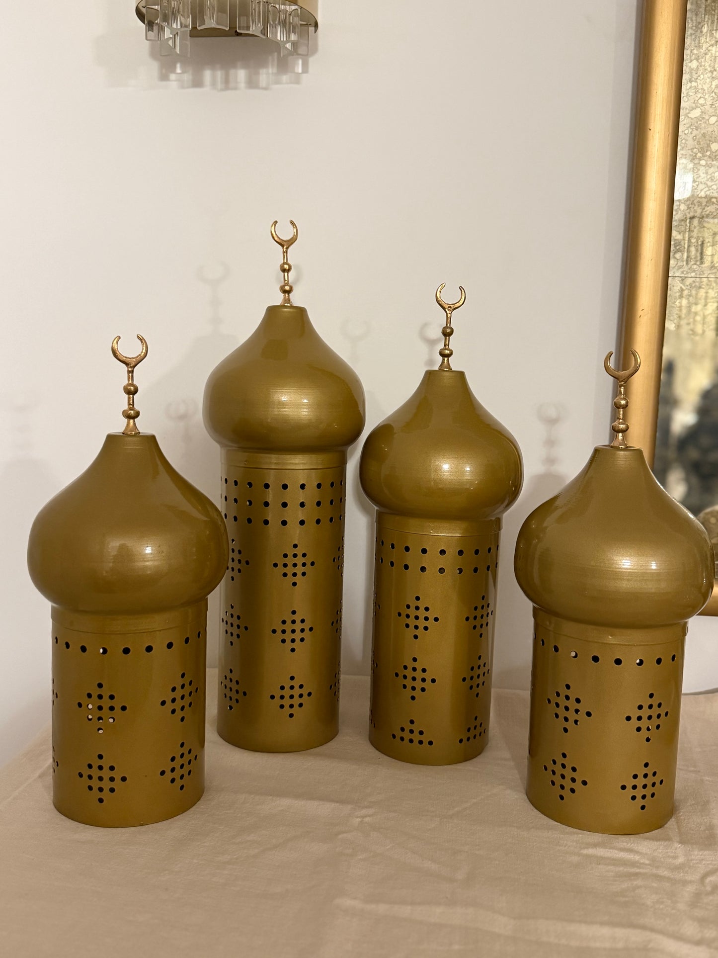 Gold lanterns