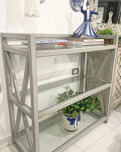 Multifunctional shelf table