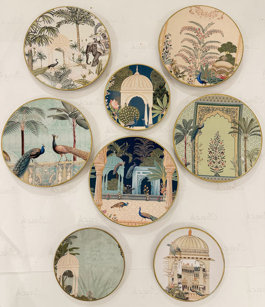 Dreamy wall decorative plates