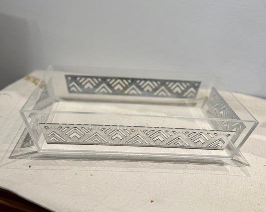 Silver Geo- tray