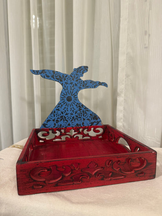 Tanoora wooden tray