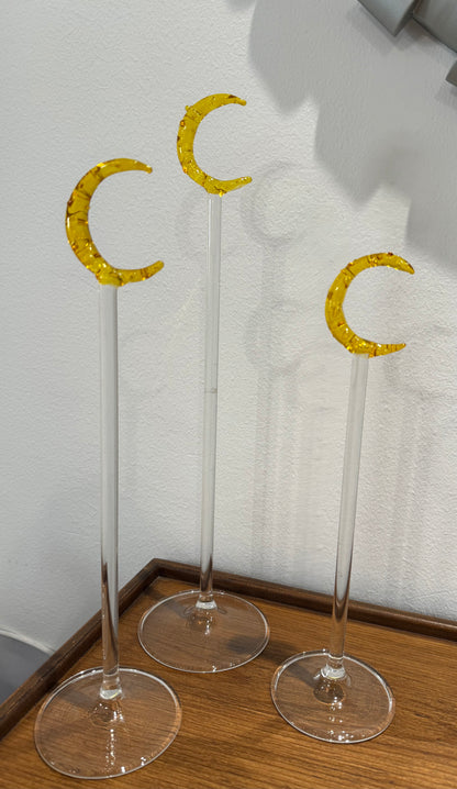 Yellow crescent sticks 🌙