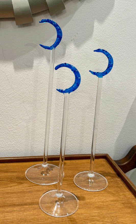 Blue crescent sticks 🌙
