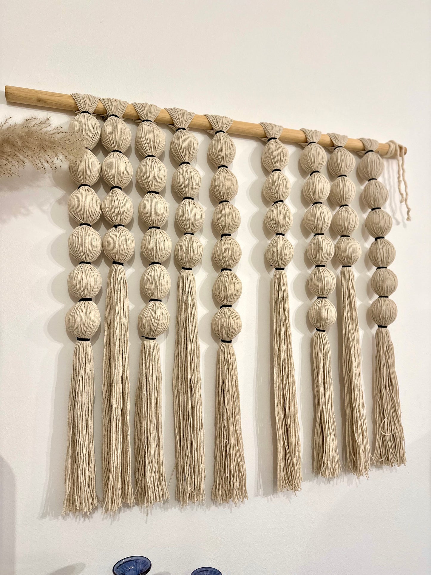 Macramé wall hanging