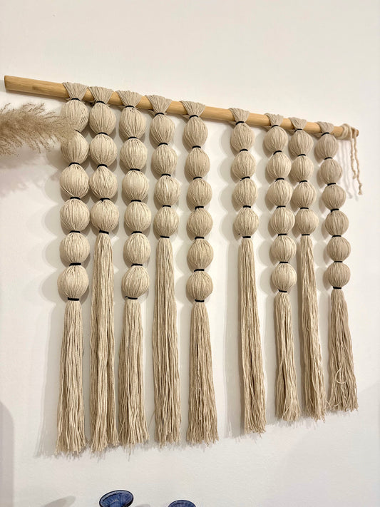 Macramé wall hanging