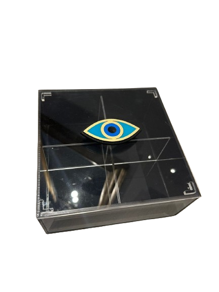 Evil eye compartment box small