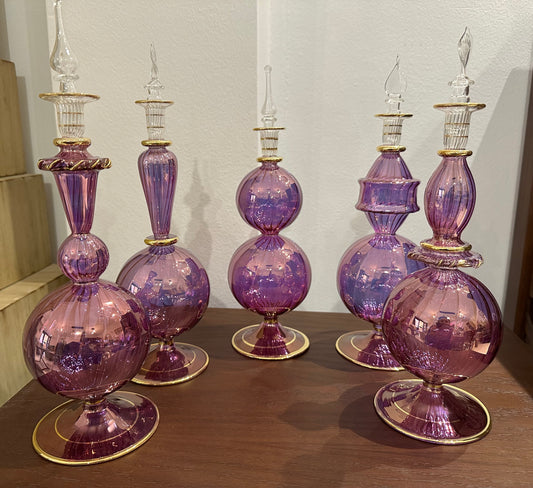 Electric pink vases