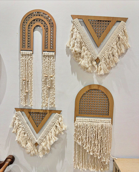 Boho macramé set