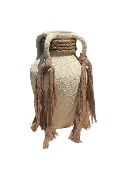 Horsehair vase