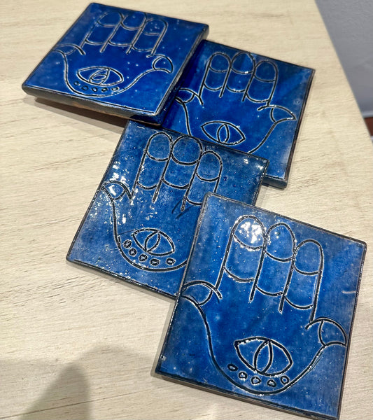 Ceramic coasters