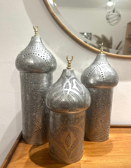 Metal lanterns