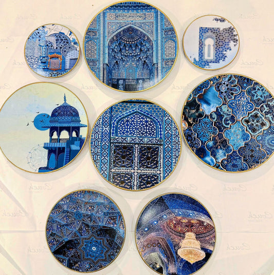 Mosque wall decorative plates