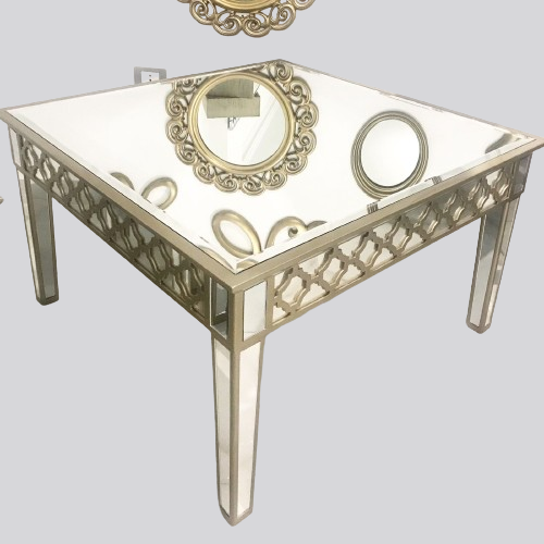 Mirrored coffee table