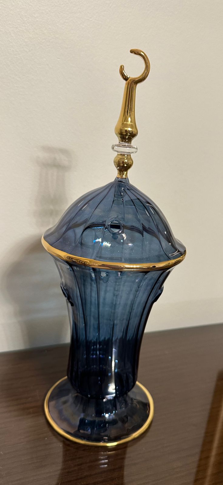 Glass decorative lantern